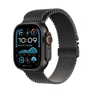 Apple Watch Series 8 ( GPS + Cellular 45MM  ) -  Midnight Aluminum with Alpine Loop Watch Band Black