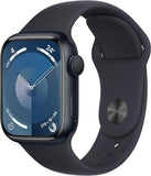 Apple Watch Series 9 ( GPS 41MM ) - Aluminum - Midnight - Midnight Sports Band