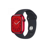 Apple Watch Series 9 ( GPS +  Cellular 45MM ) - Midnight Aluminum With Red Sport Band