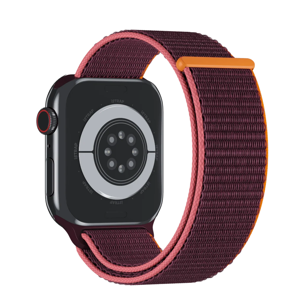 Apple Watch Series SE (2nd Gen) - GPS - 40mm - Midnight with Plum Sport Loop