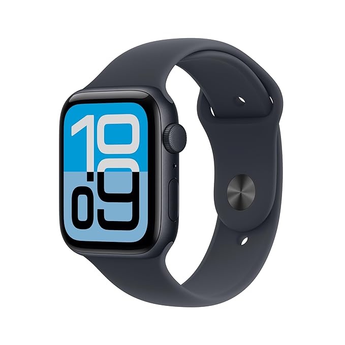 Apple Watch Series SE 3 GPS 44mm Midnight Aluminum  with Midnight Sport Band