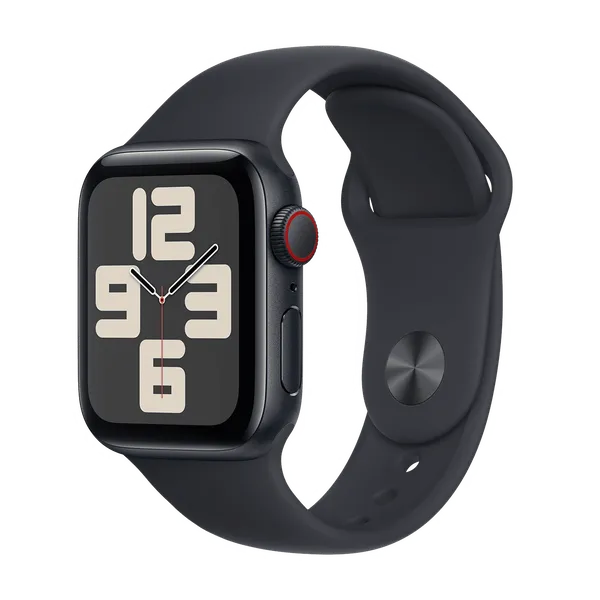 Apple Watch Series SE 1st Gen (2020) - GPS - 40mm - Midnight with Black Sport Band