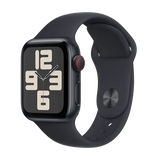 Apple Watch Series SE 1st Gen (2020) - GPS - 40mm - Midnight with Black Sport Band
