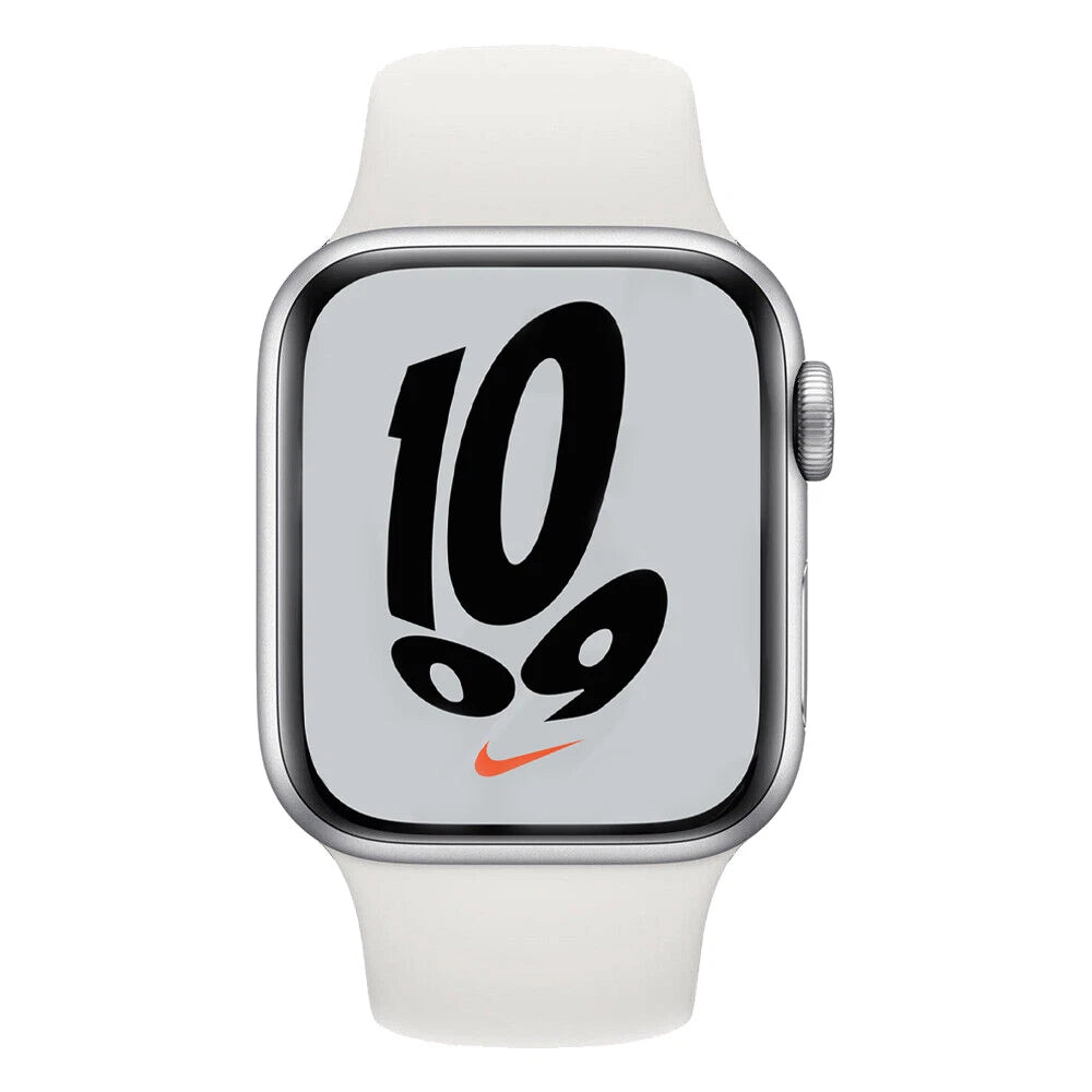 Apple Watch Series SE Nike 1st Gen ( GPS + Cellular ) - 44MM - Space Gray Aluminum With White Band