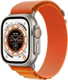 Apple Watch Ultra 2 - Cellular - 49mm - Natural Titanium With Orange Sports Band