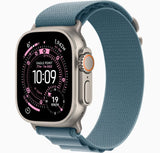 Apple Watch Ultra 2 - Cellular - 49mm - Black Titanium with Blue Loop Band