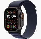 Apple Watch Ultra - Cellular - 49mm - Titanium Black with Black Loop Band