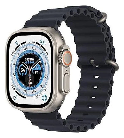 Apple Watch Ultra - Cellular - 49mm - Titanium with Midnight Ocean Band