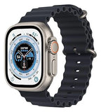 Apple Watch Ultra - Cellular - 49mm - Titanium with Midnight Ocean Band