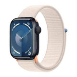 Apple Watch Series 9 ( GPS 45MM ) - Starlight Aluminum With Midnight Sport Band
