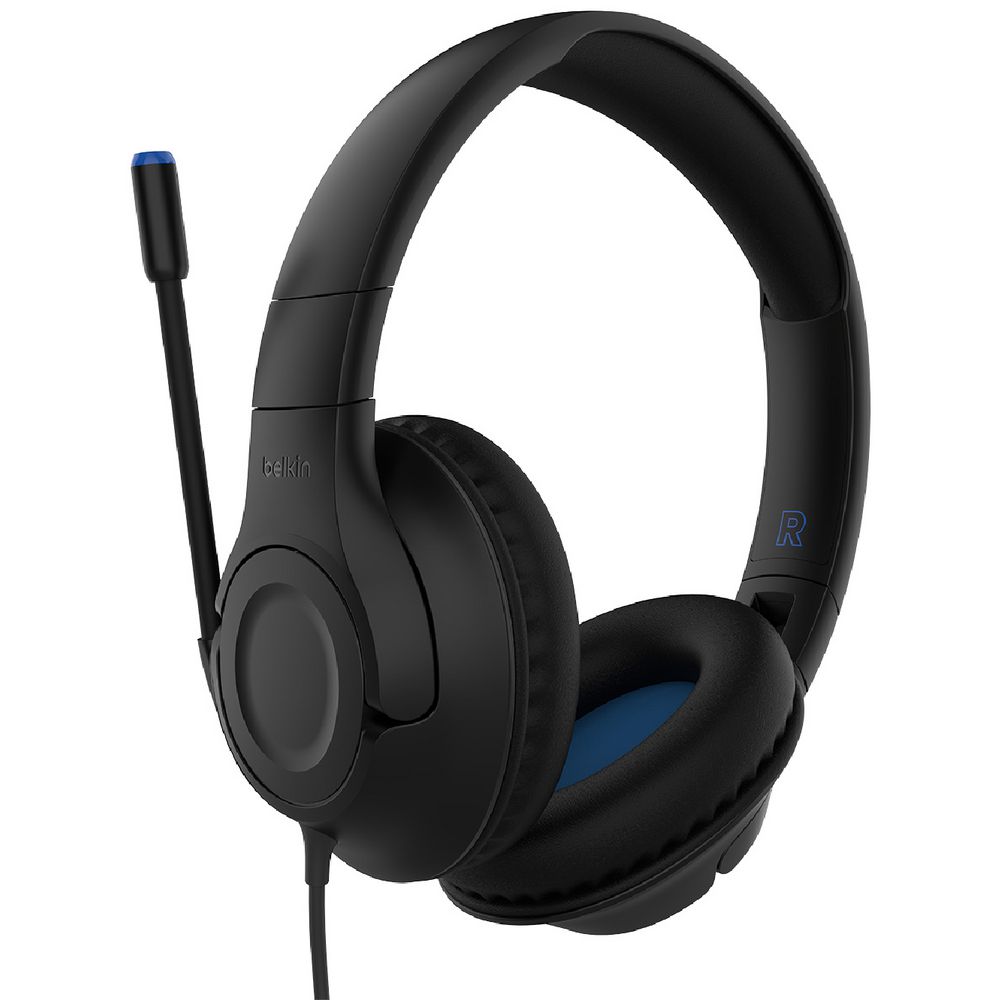 Belkin SoundForm Inspire Wired Kids Headset Black