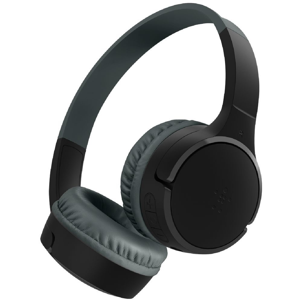 Belkin SoundForm Mini Wireless Kids Headphones Black
