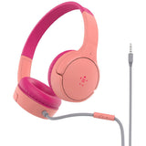 Belkin SoundForm Mini Wired On-Ear Headphones Pink