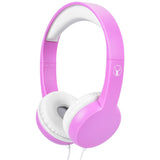 BONELK Classic Kids Wired Headphones Pink