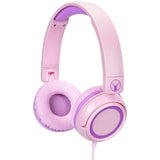 BONELK Comfort Kids Wired Headphones Pink/Purple