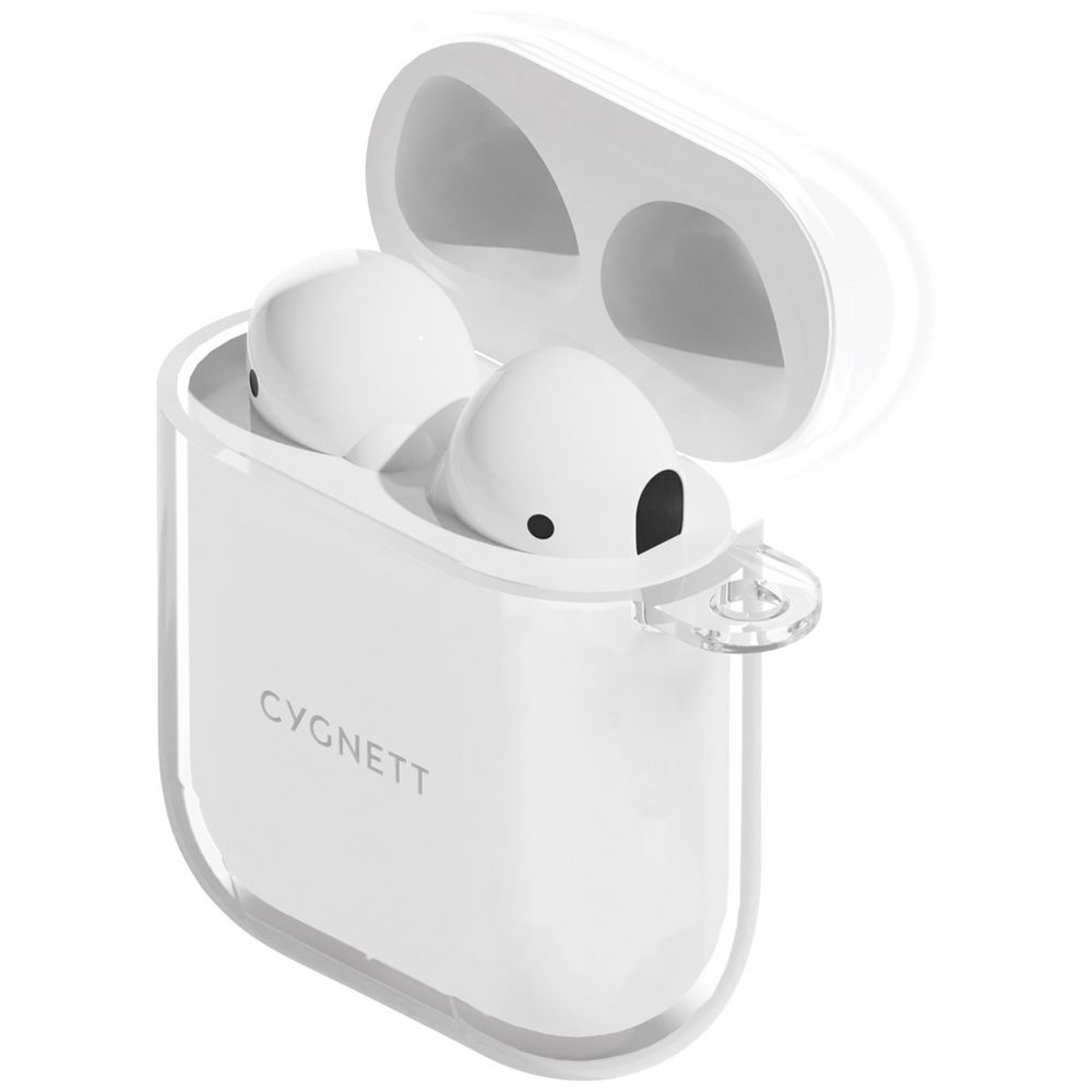 Cygnett AeroShield Protective Case AirPods 1/2 Clear