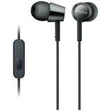 Sony Earphones with Remote Black EX155AP