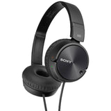 Sony Noise Cancelling Headphones Black ZX110NC