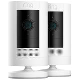 Ring 2-Pack Stick Up Cam Battery White