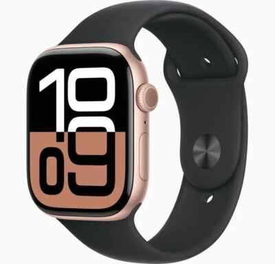 Apple Watch Series 4 (GPS + Cellular 40MM ) -  Gold Aluminum With Black Sport Band
