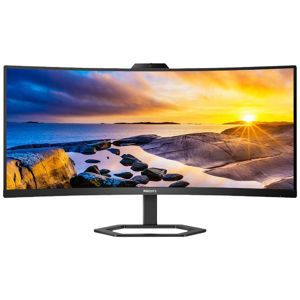 Refurbished Philips 34" UWQHD 100Hz USB-C 65W PD Monitor 34E1C5600HE
