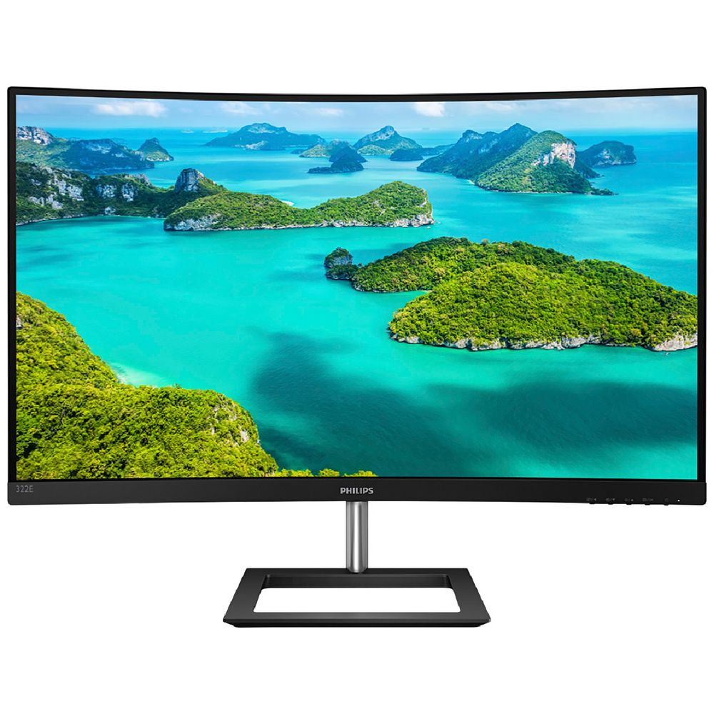 Refurbished Philips 32" 75Hz 4ms Curved FHD Monitor 322E1C
