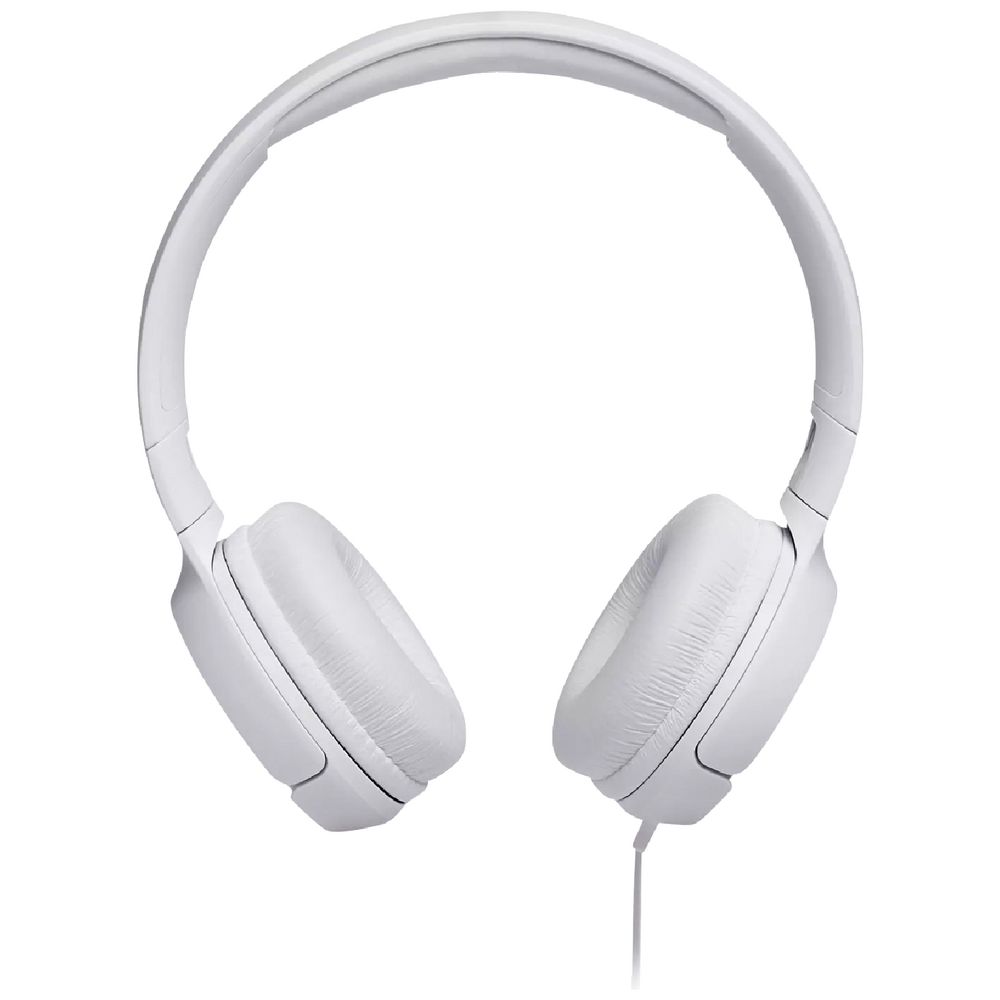 JBL TUNE 500 Wired On-ear Headphones White