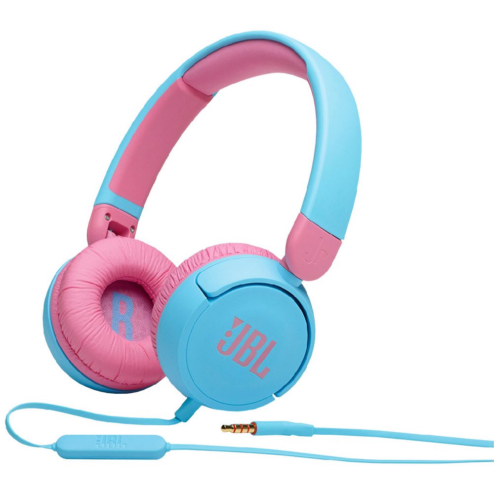 JBL JR310 Kids On-Ear Headphones Blue