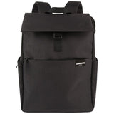 J.Burrows 15.6" Laptop Backpack Roll Top Black - As New Open Box