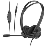 J.Burrows PC Wired Headset - As New Open Box