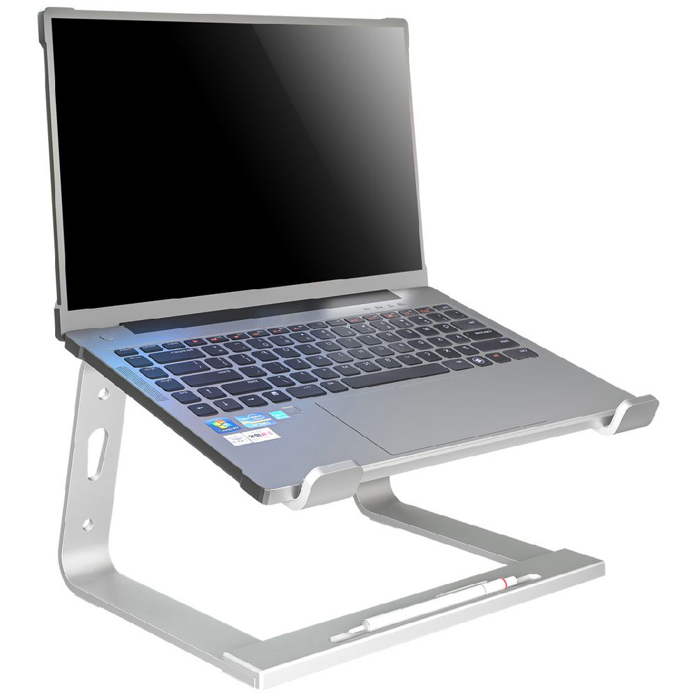 J.Burrows Laptop Stand Silver - As New Open Box