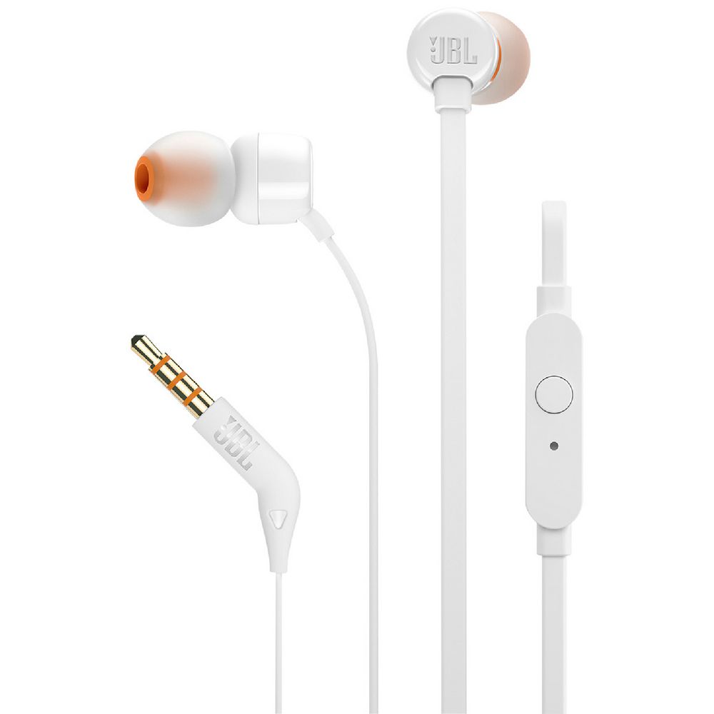 JBL Earphones White T110
