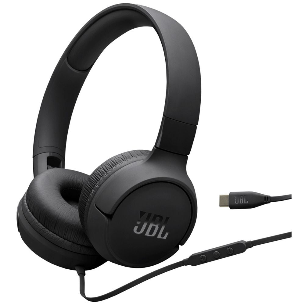 JBL Tune 520C USB-C Headphones Black