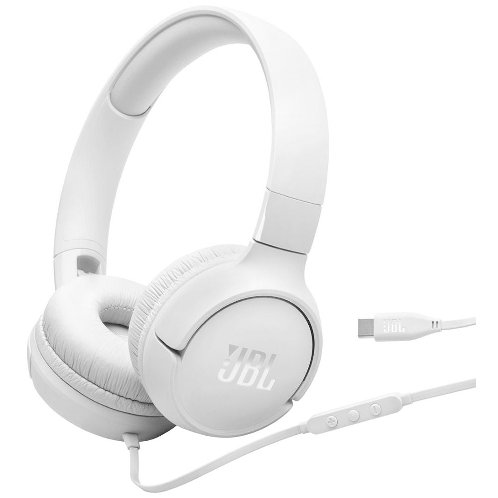 JBL Tune 520C USB-C Headphones White