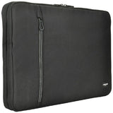 J.Burrows Recycled 14.1" Dual Pocket Laptop Sleeve Black - As New Open Box