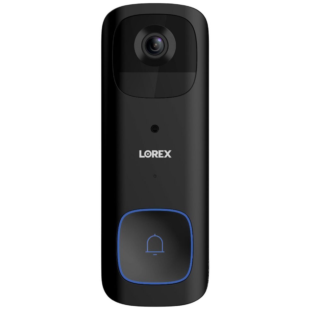 Lorex 2K Battery Video Doorbell Black