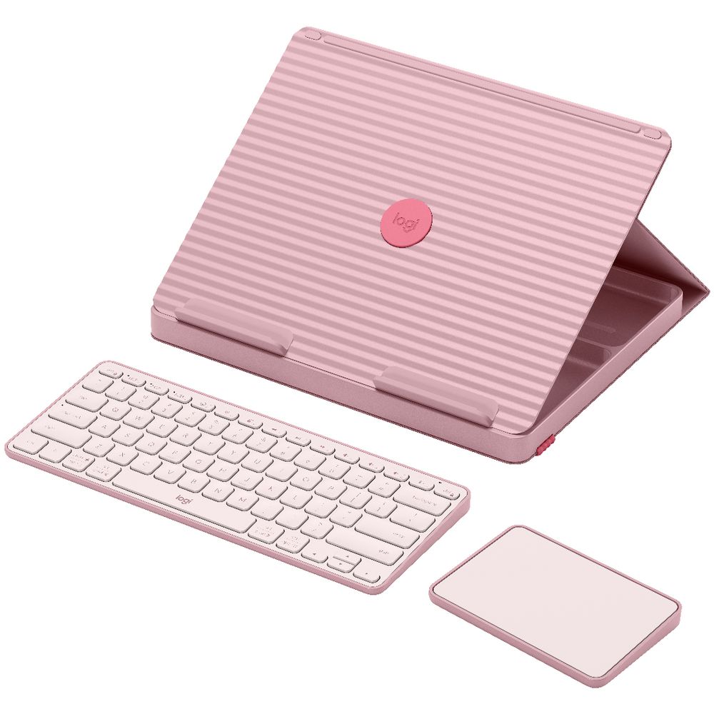 Logitech Casa Pop-Up Desk Bohemian Blush