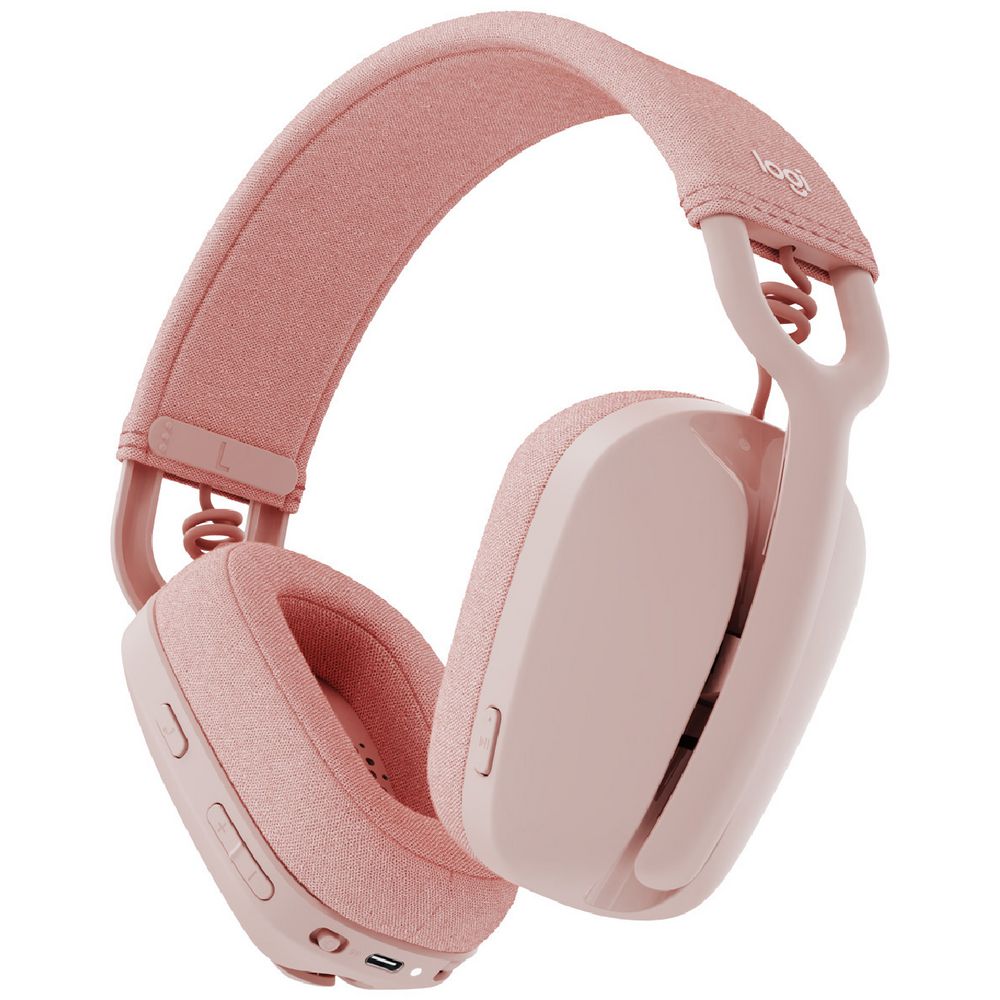 Logitech Zone Vibe 100 Headphones Rose Gold