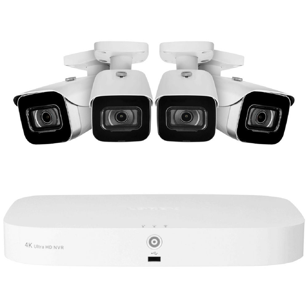 Lorex Fusion 4K Network Video Recorder & 4x UHD Security Cam