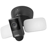 Lorex 2K Wired Smart Security Camera with Floodlight Black