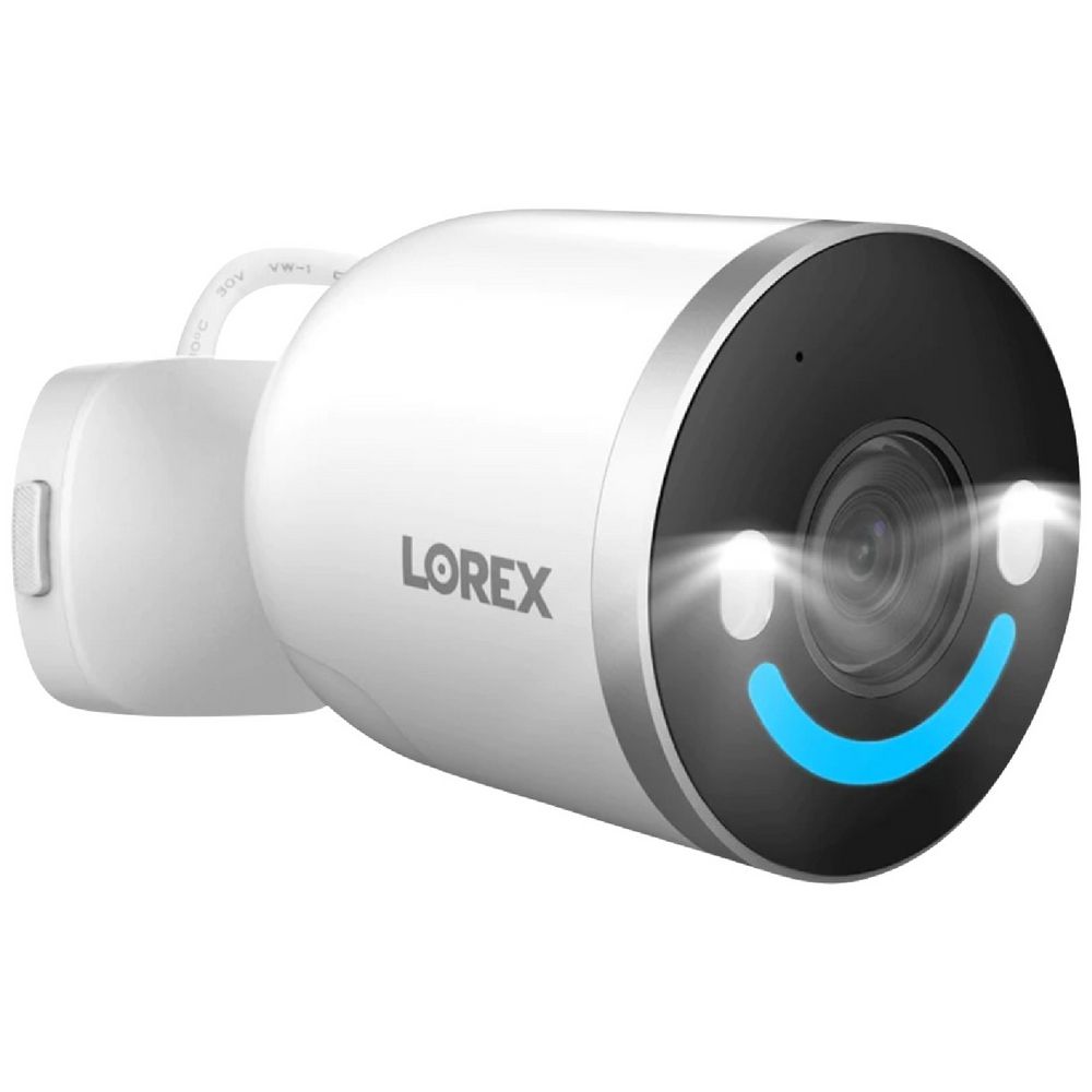Lorex 4K Indoor/Outdoor Spotlight WiFi Camera White