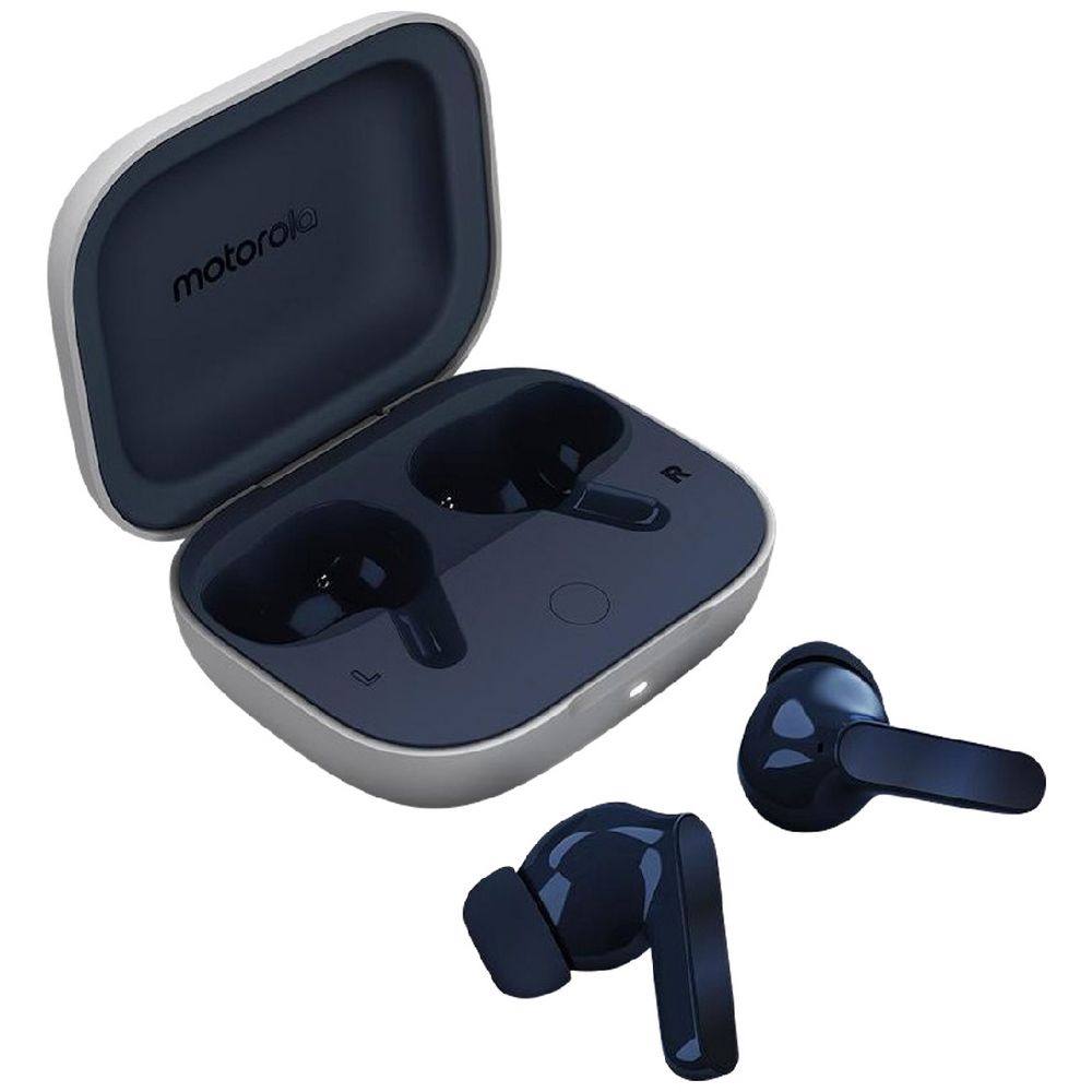 Motorola Moto Buds True Wireless Earbuds Blueberry