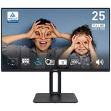 Refurbished MSI PRO 25" FHD 100Hz IPS Ergonomic Monitor MP251P