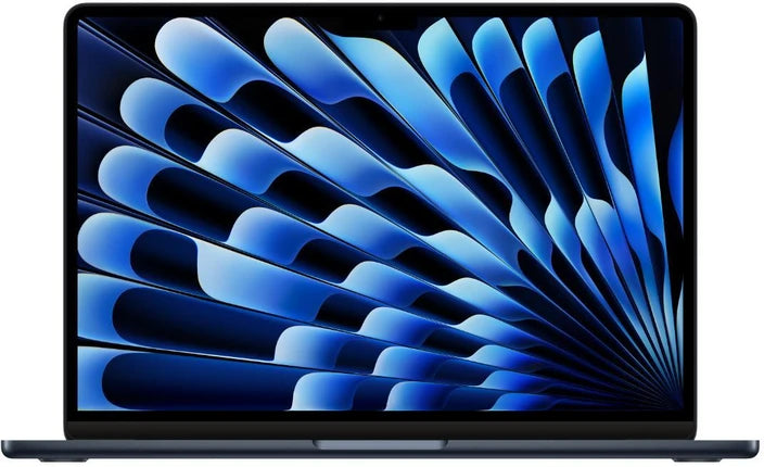 Refurbished Apple MacBook Air M3 13” (2024) - 16GB RAM, 512GB SSD, Midnight- 9-Core GPU
