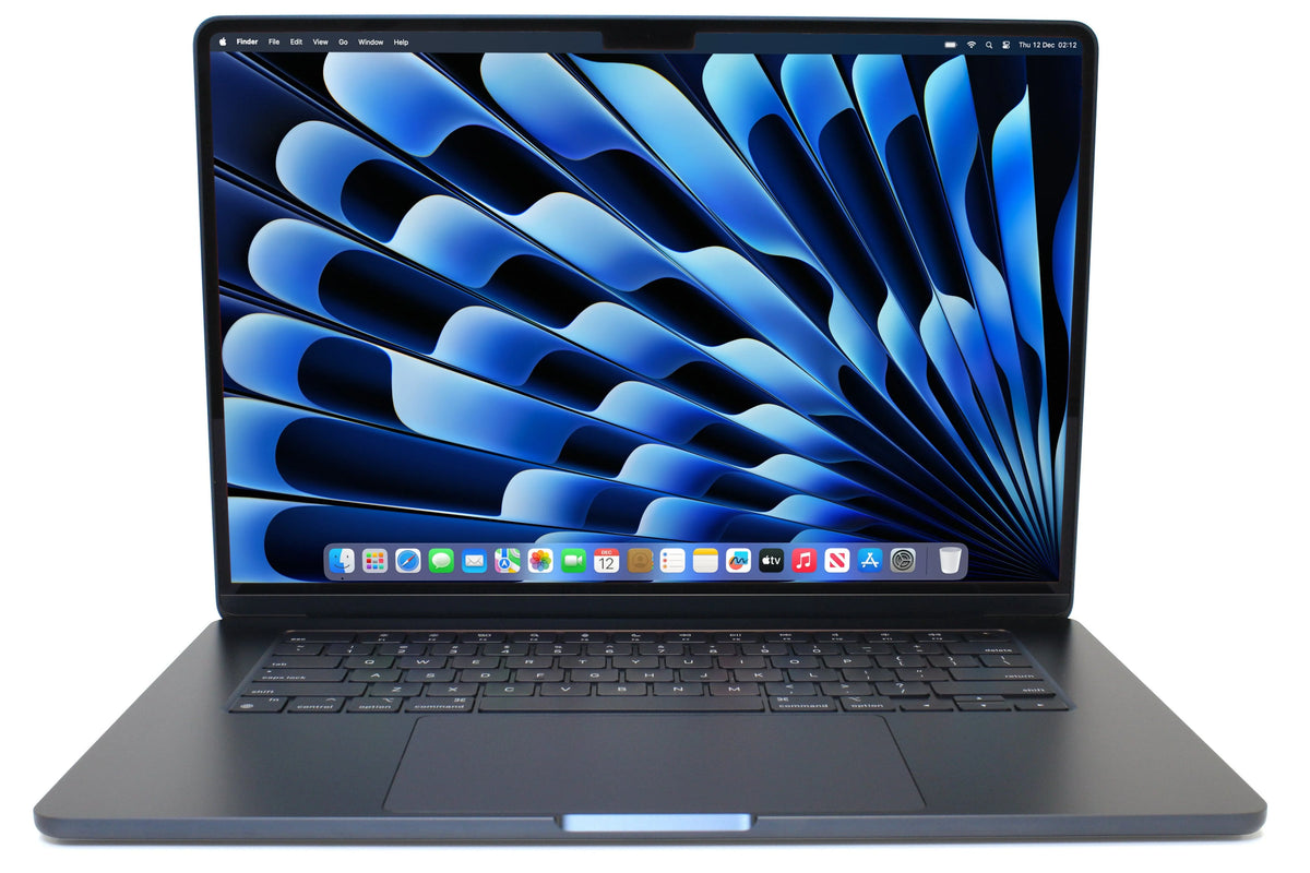 Refurbished Apple MacBook Air M3 15” (2024) - 16GB RAM, 512GB SSD, Midnight - 10-Core GPU