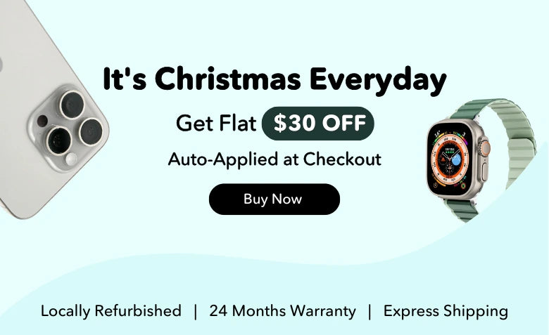 Mobile Guru is offering $30 off on refurbished handsets - auto-applied at checkout