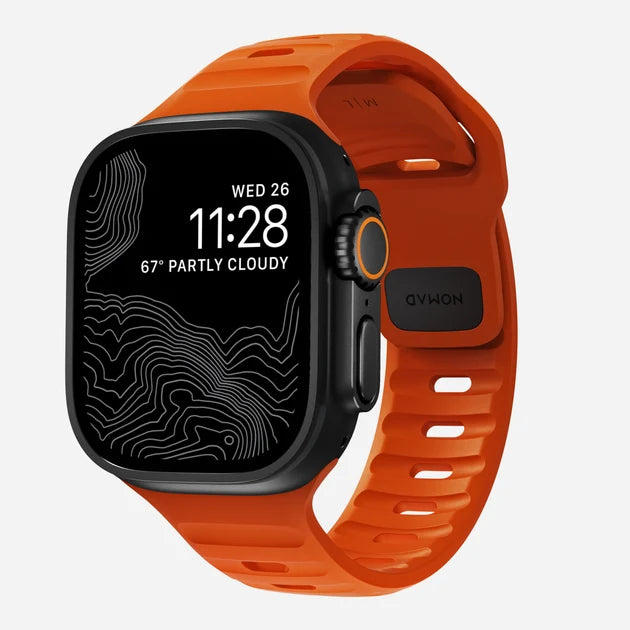 Apple Watch Ultra 2 - Cellular - 49mm - Black Titanium with Orange Alpine Loop