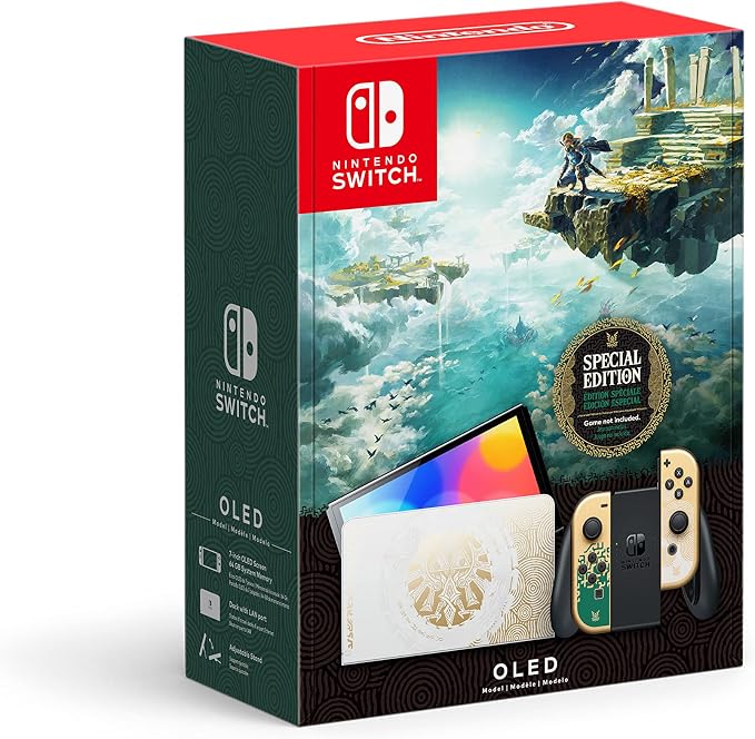 Refurbished Nintendo Switch OLED Model - The Legend of Zelda :- Tears of the Kingdom Edition