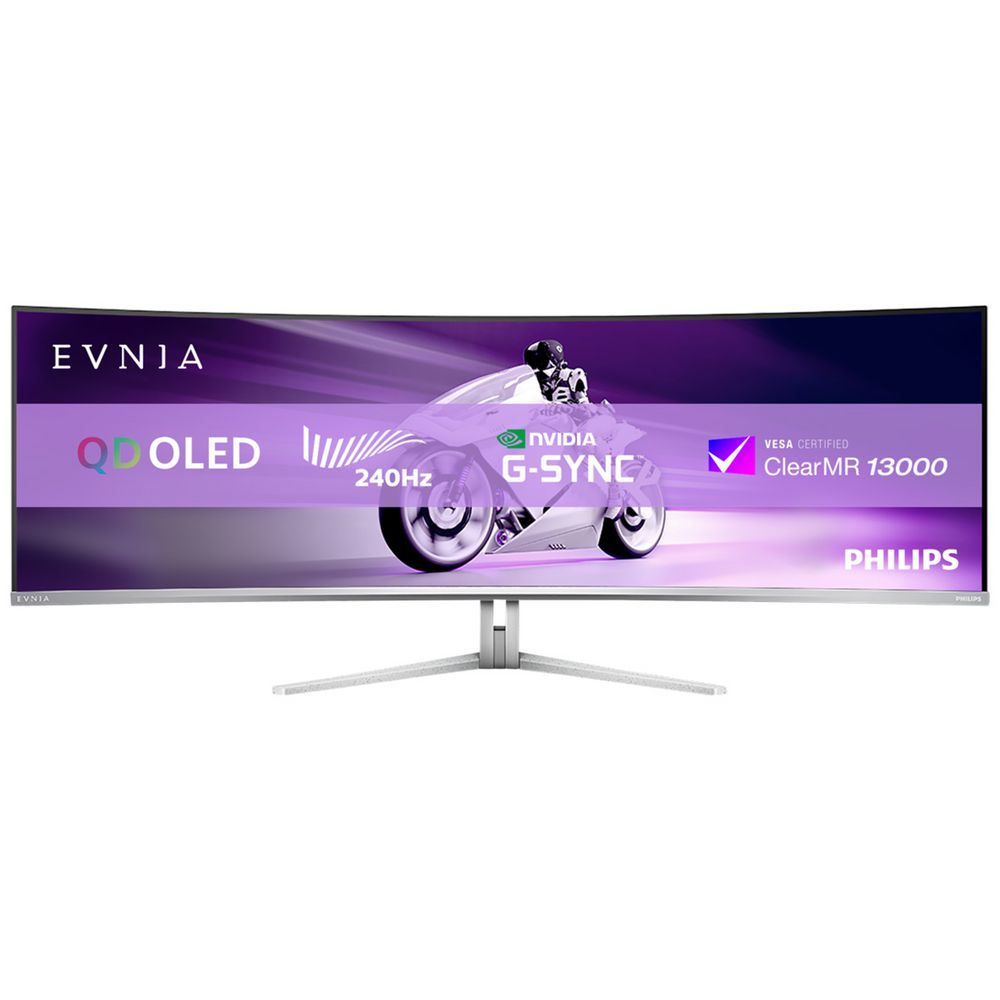 Refurbished Philips Envia 49" DQHD 240Hz OLED Curved Monitor 49M2C8900