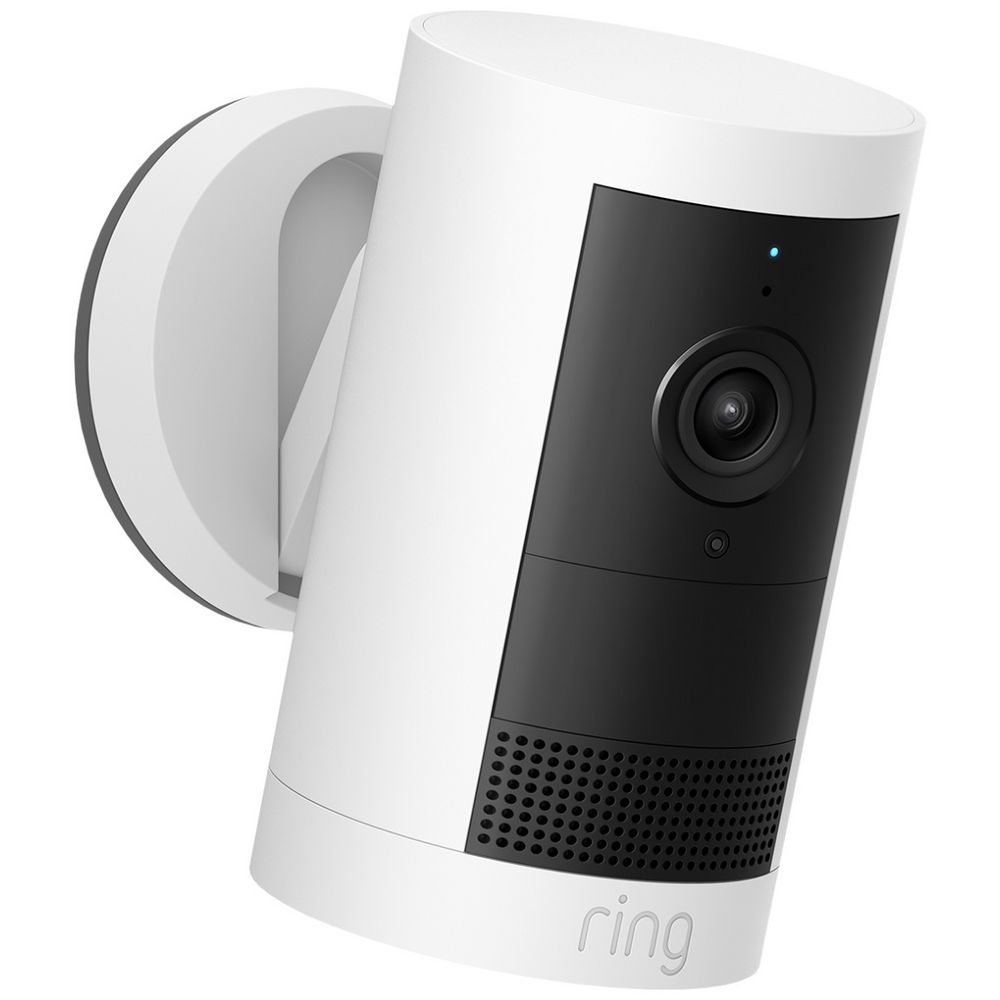 Ring 2K Outdoor Camera Plus Battery White